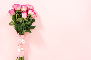 Pink roses