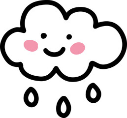 hand draw weather element