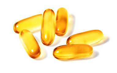 Cod liver oil Omega 3 capsules