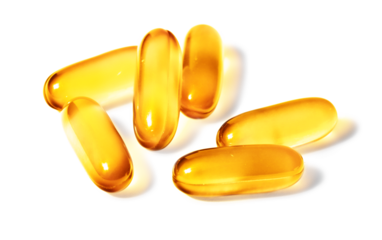 Cod liver oil Omega 3 capsules