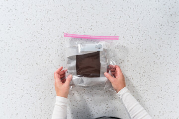 Homemade plain fudge