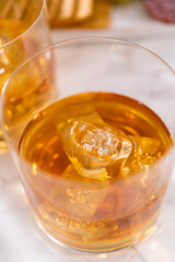Scotch on the rocks