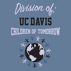 UC David Children of Tomorrow Graphic Vector Illustraion
