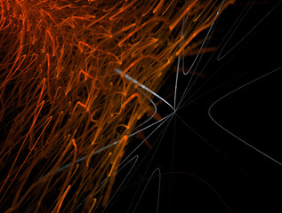 Imaginatory fractal abstract background Image