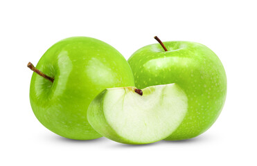 Green Apple Isolated on transparent png