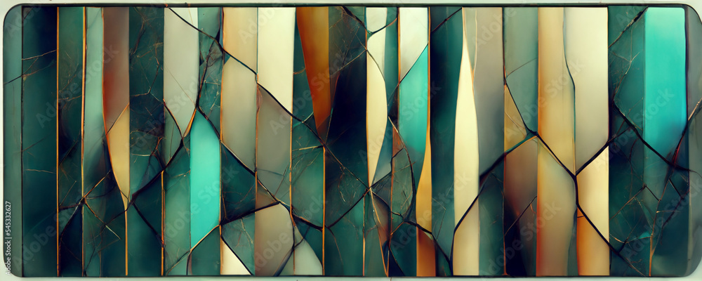 Wall mural abstract colorful background