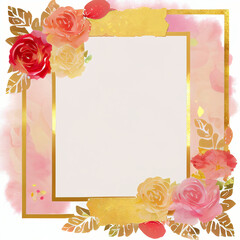 frame with valentine design,,wedding card,roses