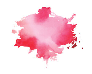 abstract red watercolor liquid spot grungy background