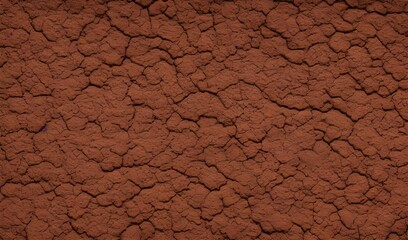 Full frame image of textured stucco in bright terracotta color. High resolution texture of plaster for 3d models, background, pattern, poster, collage, gift wrap, wallpaper etc