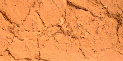 Natural terracotta stone texture and background
