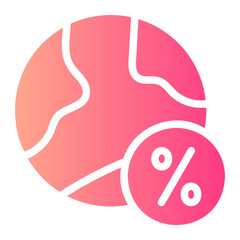 discount gradient icon