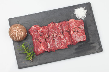 raw meat, beef, fresh, indoor, cooking, meat, food, ingredients, skirt meat,...
