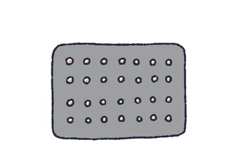 低容量ピルのイラスト