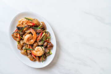 Stir-Fried Sea Cucumber with Shrimps