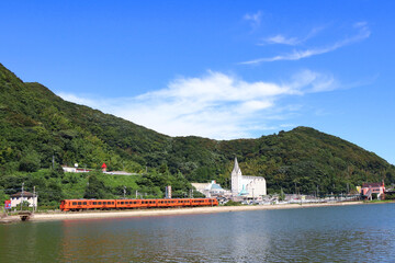 783系特急電車とハウステンボス