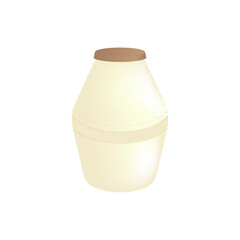 Korean banana milk botle, 우유