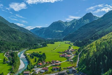 Das wildromantische Tiroler Lechtal bei Häselgehr 