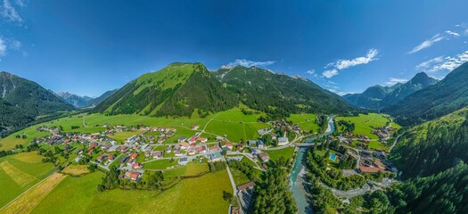 Das wildromantische Tiroler Lechtal bei Häselgehr 