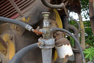 old tractor machinery 