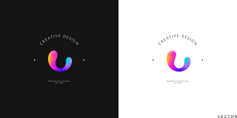 Creative design logo. Design studio