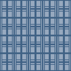Japanese Weave Stripe Vector Seamless Pattern