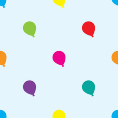 balloons background seamless frabic textile