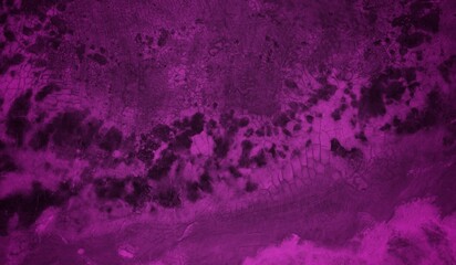 Obraz premium A textured purple concrete wall with a prominent vertical crack. 