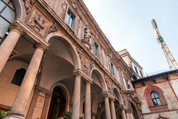 Piazza Mercanti is a central city square of Milan, between Piazza del Duomo and Piazza Cordusio