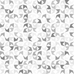 Seamless pattern. Mosaic, structure of polygons. Vector design.