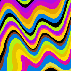 abstract striped vector background seamless ikat multicolored illustration soft gradient  Color bands for wallpaper, backgrounds, wrapping paper, backdrops, pillows, blankets, rugs, curtains, posters,