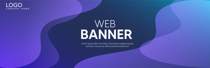 Obraz premium Abstract violet background, Abstract Purple background with waves, Purple banner 