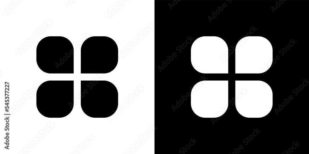 Poster menu button icon vector for web or mobile app