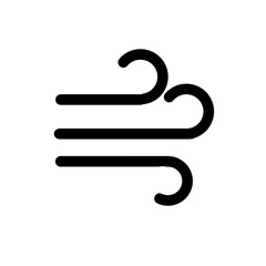 Simbol ikon angin. Kualitas premium terisolasi ikon cuaca angin elemen dalam gaya trendi.