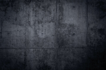 Obraz na płótnie Canvas Grungy and smooth bare concrete wall