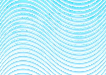 Blue and white grunge waves abstract elegant background. Vector design