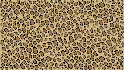 Light Brown and Black original Leopard print pattern in the world concept. Leopard classic seamless pattern. Jungle exotic white background. leo repeat design wallpaper. 05