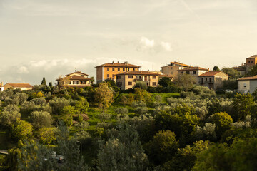Fototapeta na wymiar Scenic view in Tuscany, Italy