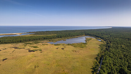 Ptasi Raj nature reserve, Sobieszewska Island, Baltic coast, Poland