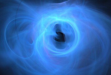 blue background art design graphic fractal 