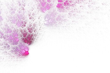abstract watercolor background pink white flowers wedding design decor 