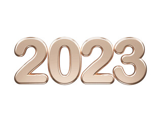 New year text effect 2023
