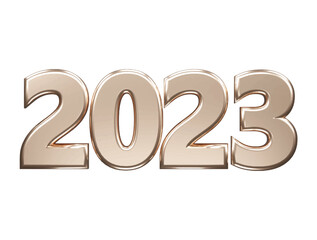 New year text effect 2023