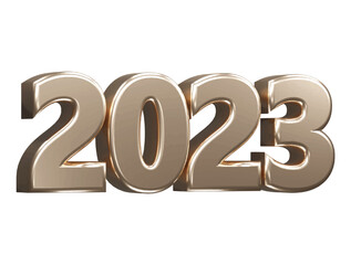 New year text effect 2023