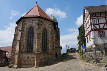 Fototapeta premium Nikolaikirche in Felsberg