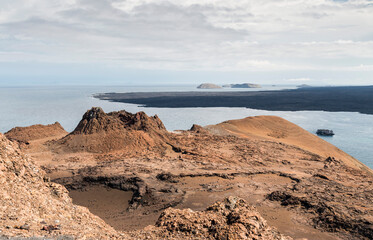 volcanic formation, Bartolome Islet, Galapagos