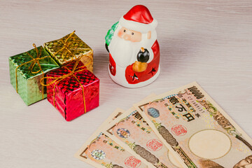 【経済】クリスマスプレゼントの相場のイメージ