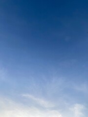 blue sky with clouds