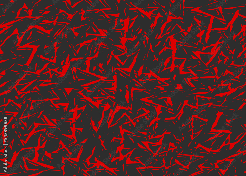 Poster abstract background with seamless rough lines pattern