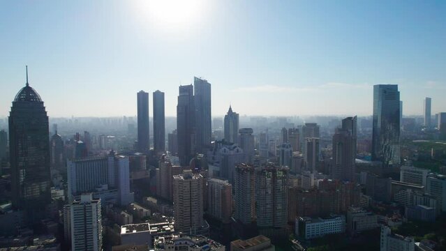 Aerospace Wuxi Financial District Modern Architecture Landscape
