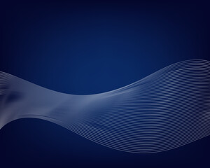 abstract blue wave background